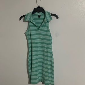 Teal body con dress